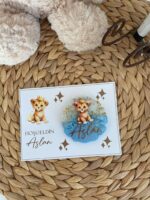 Aslan Figürlü Epoksi Bebek Magneti - Görsel 2