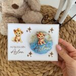 Aslan Figürlü Epoksi Bebek Magneti