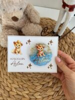 Aslan Figürlü Epoksi Bebek Magneti