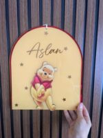 Winnie the Pooh Figürlü Pencere Model Kapısüsü