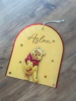 Winnie the Pooh Figürlü Pencere Model Kapısüsü - Görsel 2