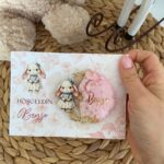 Tavşan Figürlü Epoksi Bebek Magneti