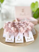 Bubble Mum Pembe Kurdeleli Bebek Hediyelik