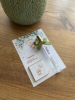 Cam Fısfıs Kolonya Şişesi ve Çikolata Bebek Hediyelik (10 ml) - Görsel 2