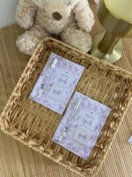 Cam Fısfıs Kolonya Şişesi ve Çikolata Gümüş Kapak Bebek Hediyelik (10 ml) - Görsel 2